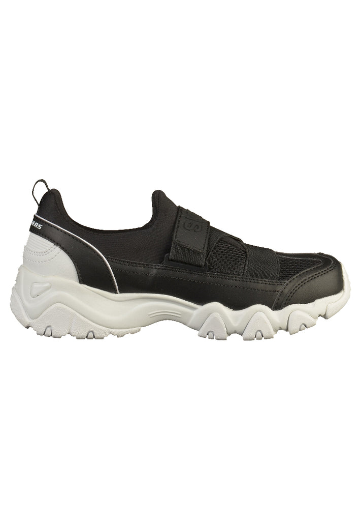 Skechers Halbschuhe Lederimitat Schwarz - surf4shoes
