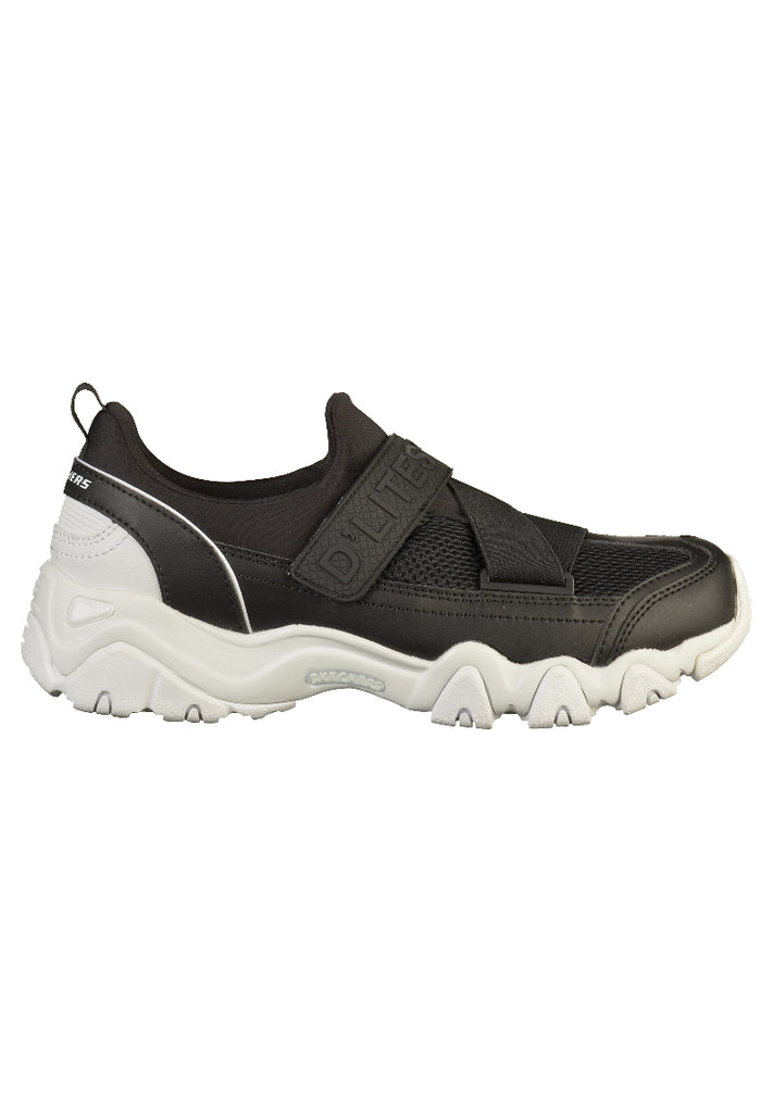 Skechers Halbschuhe Lederimitat Schwarz - surf4shoes