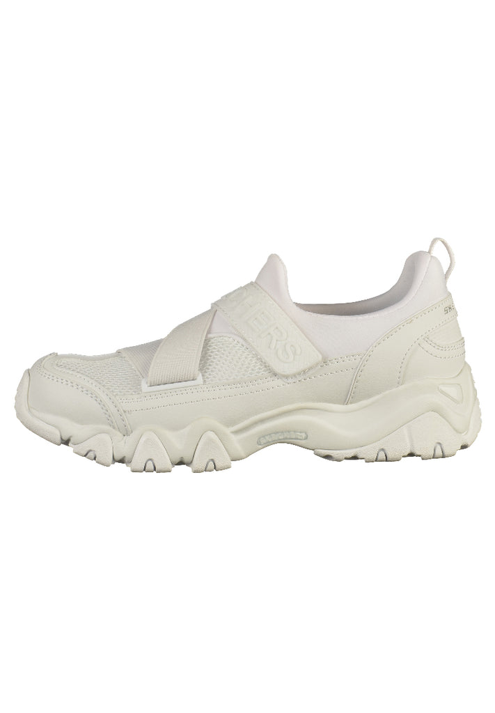 Skechers Halbschuhe Lederimitat/Textil Weiß - surf4shoes