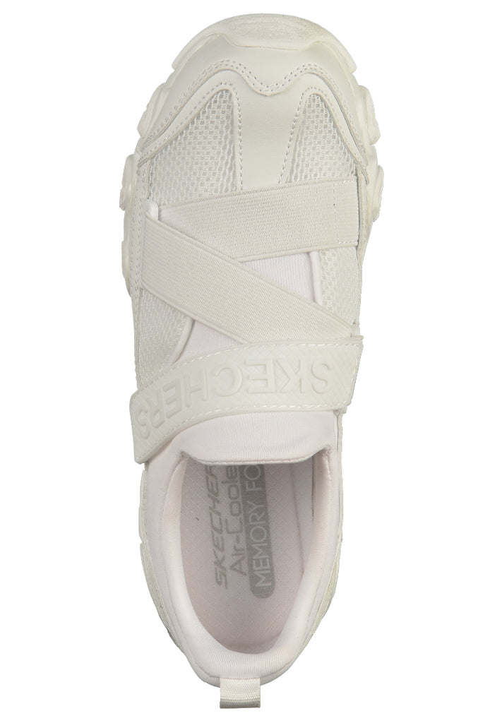 Skechers Halbschuhe Lederimitat/Textil Weiß - surf4shoes