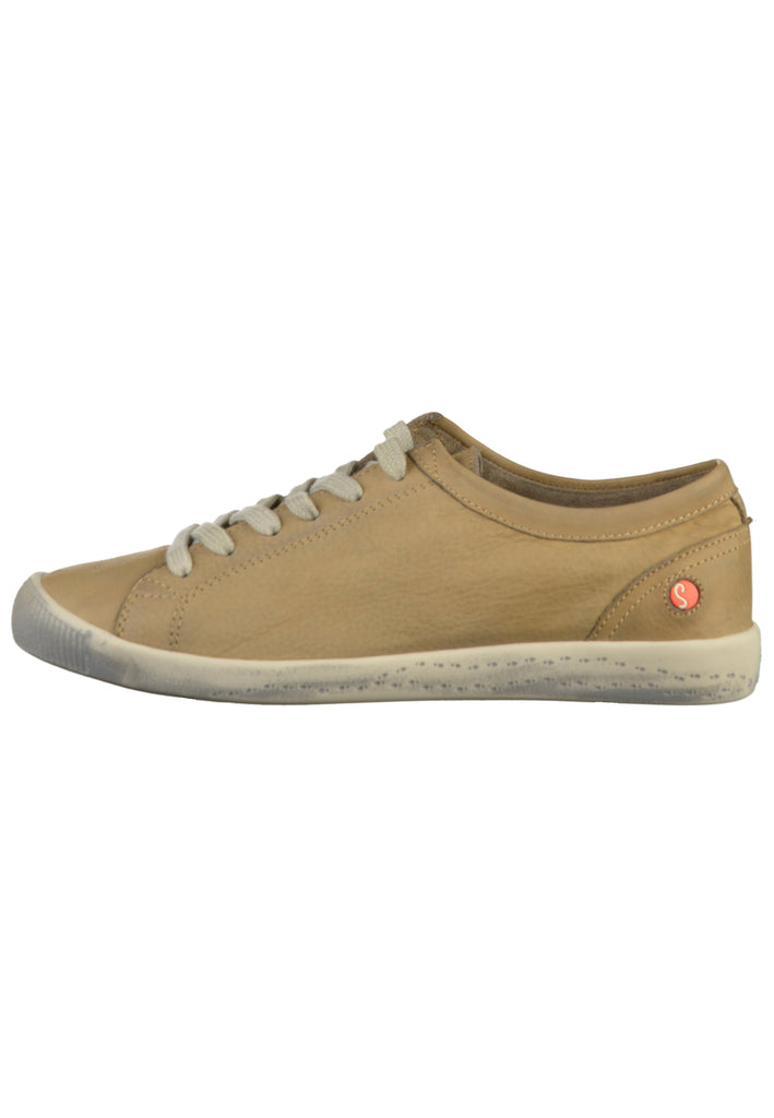 softinos Sneaker Leder Taupe - surf4shoes