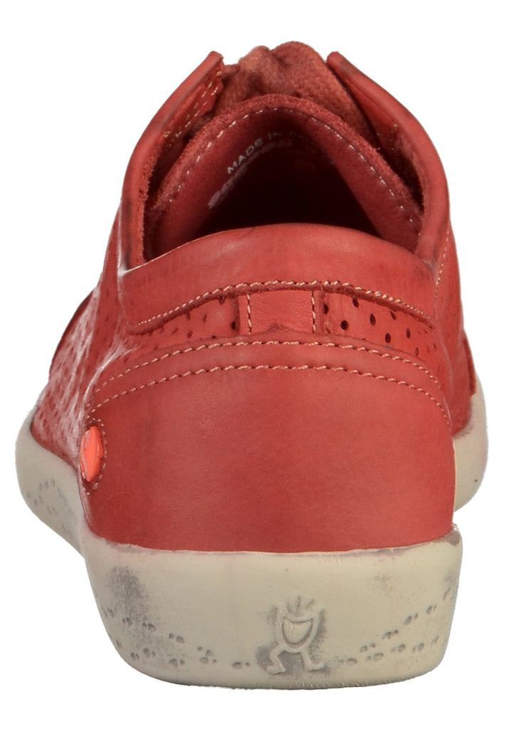 softinos Sneaker Leder Rot - surf4shoes