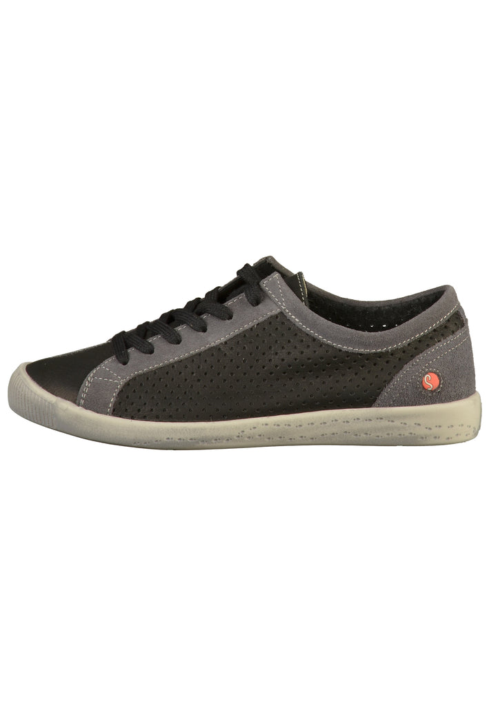softinos Sneaker Leder Schwarz - surf4shoes