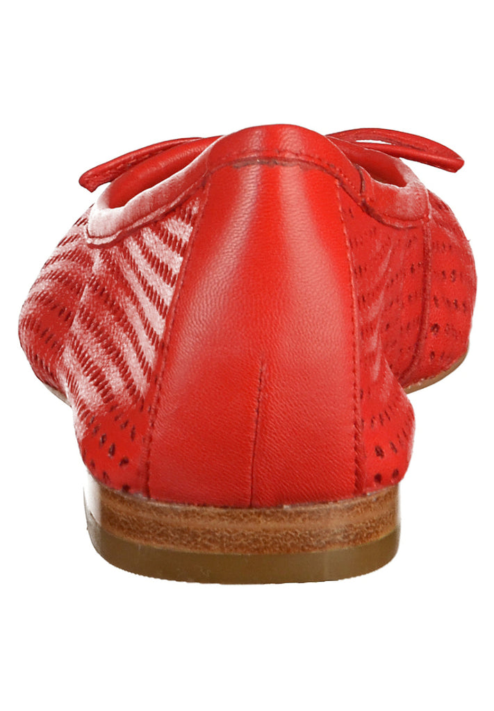 Caprice Ballerinas Leder Rot - surf4shoes