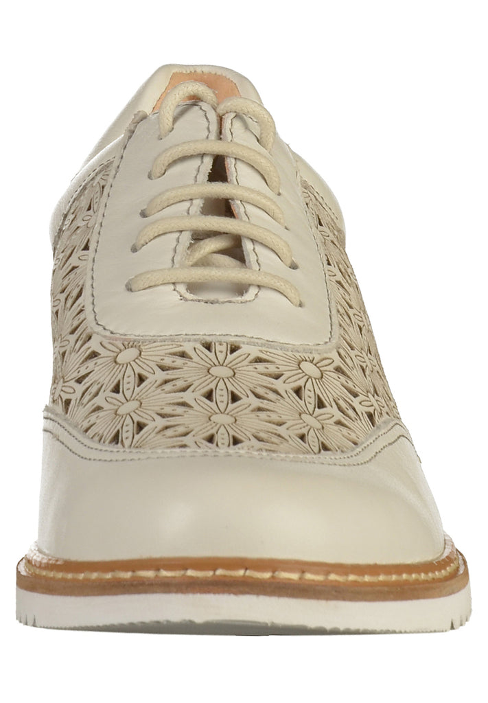 Caprice Halbschuhe Nappaleder Weiß - surf4shoes