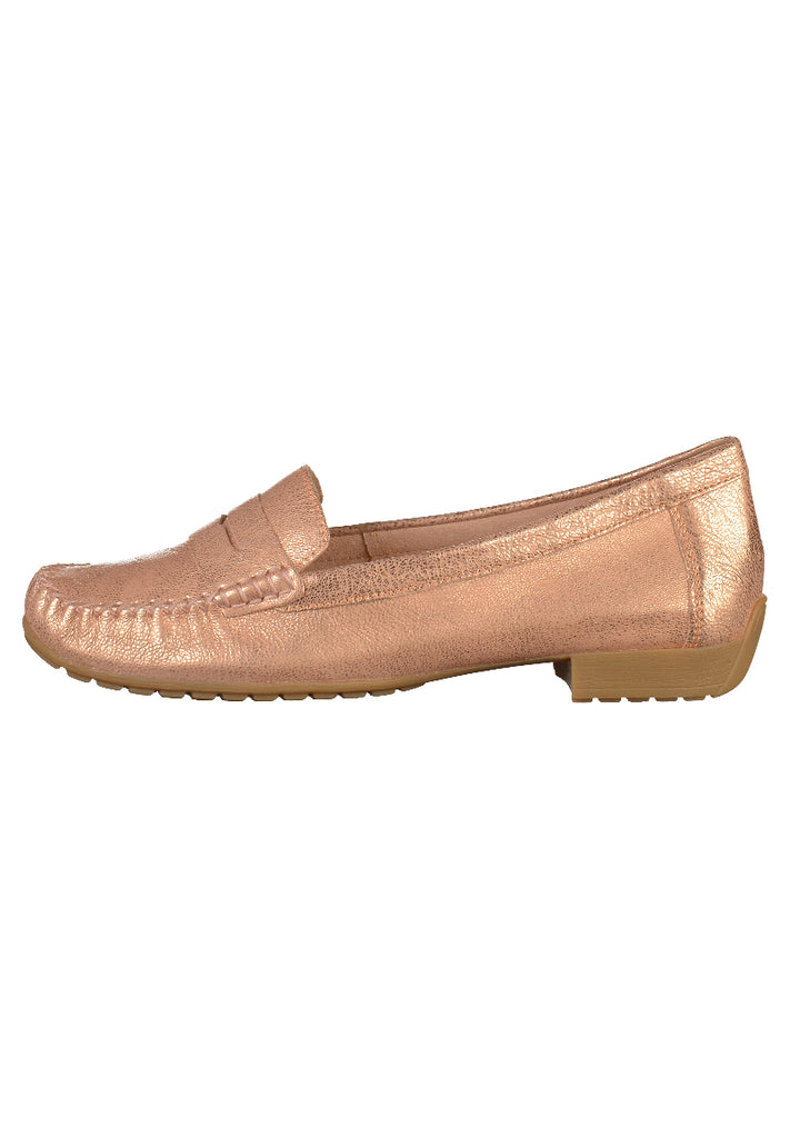 Caprice Slipper Leder Rose - surf4shoes