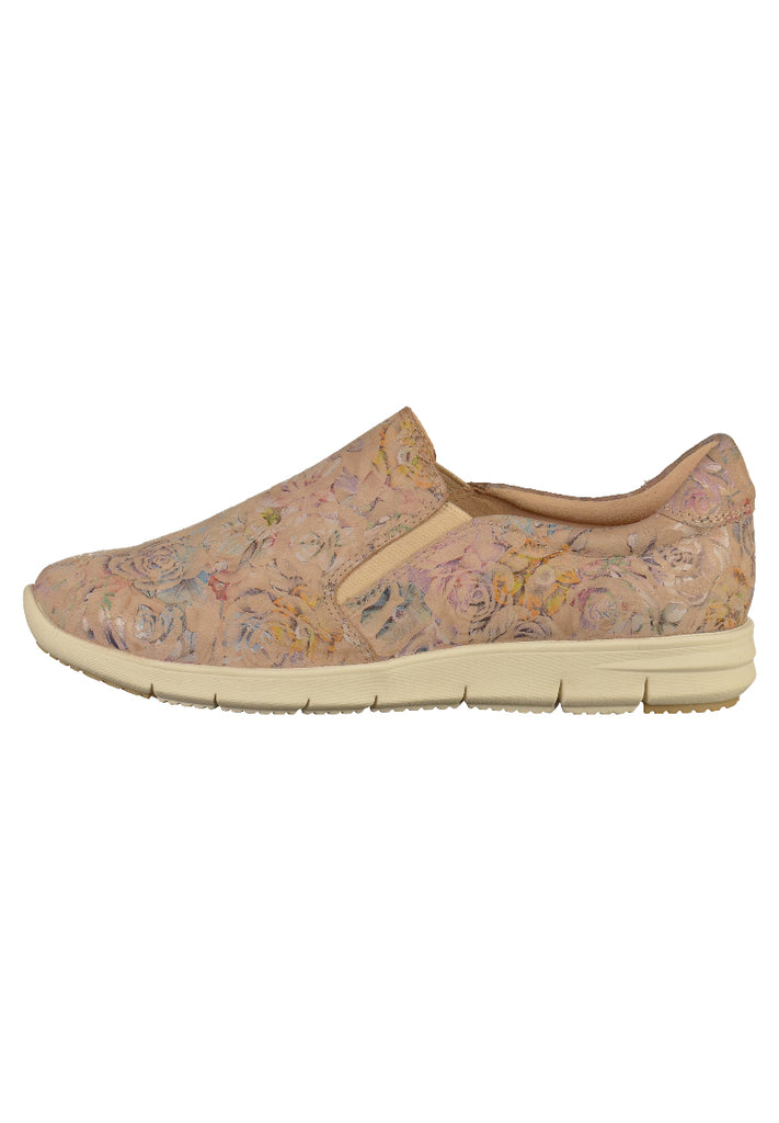 Caprice Slipper Leder Beige - surf4shoes
