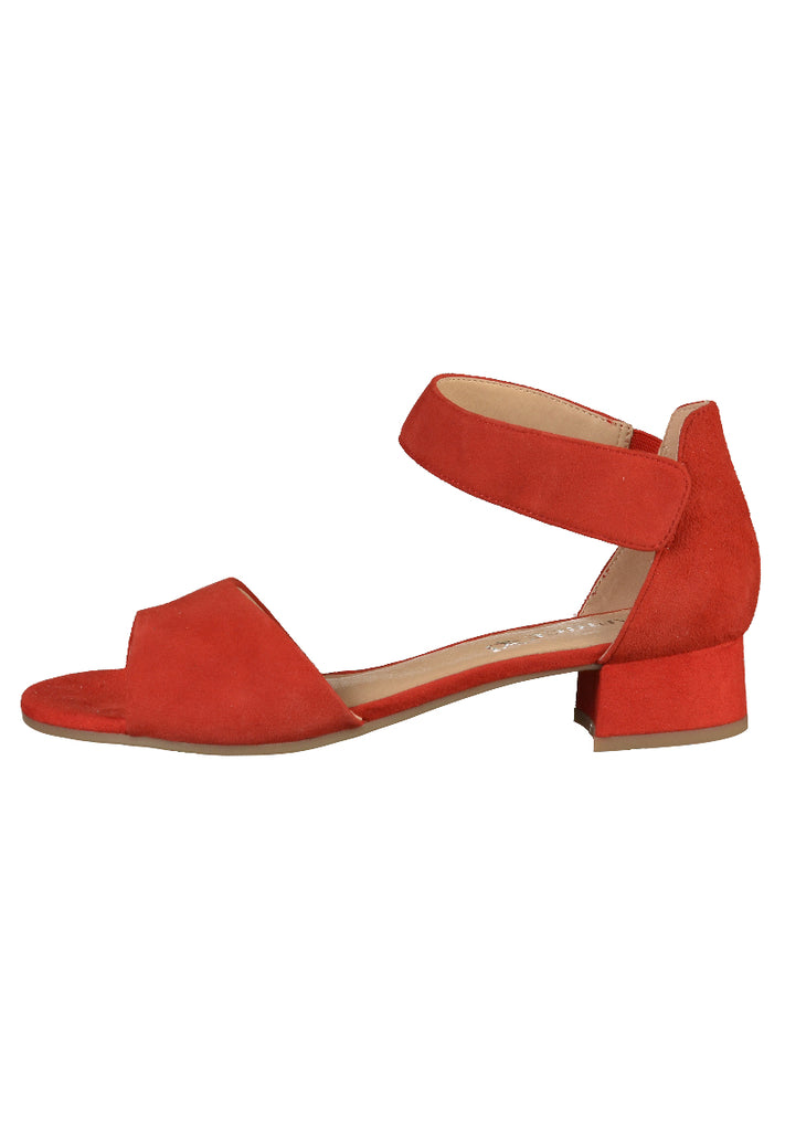 Caprice Sandalen Leder Rot - surf4shoes