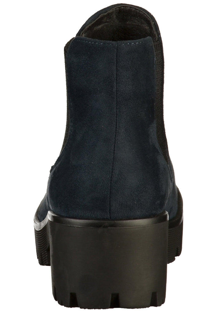 Rieker Stiefelette Lederimitat Blau - surf4shoes