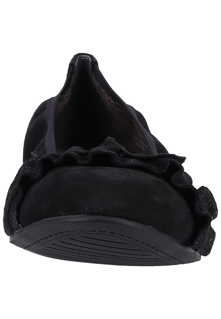 Tamaris Ballerinas Leder Schwarz - surf4shoes