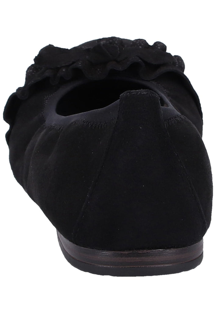 Tamaris Ballerinas Leder Schwarz - surf4shoes