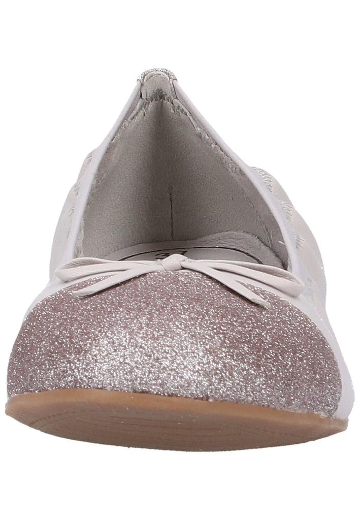 Tamaris Ballerinas Leder/Textil Hellblau - surf4shoes