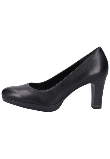 Tamaris Pumps Leder Schwarz - surf4shoes