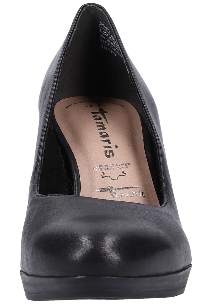 Tamaris Pumps Leder Schwarz - surf4shoes