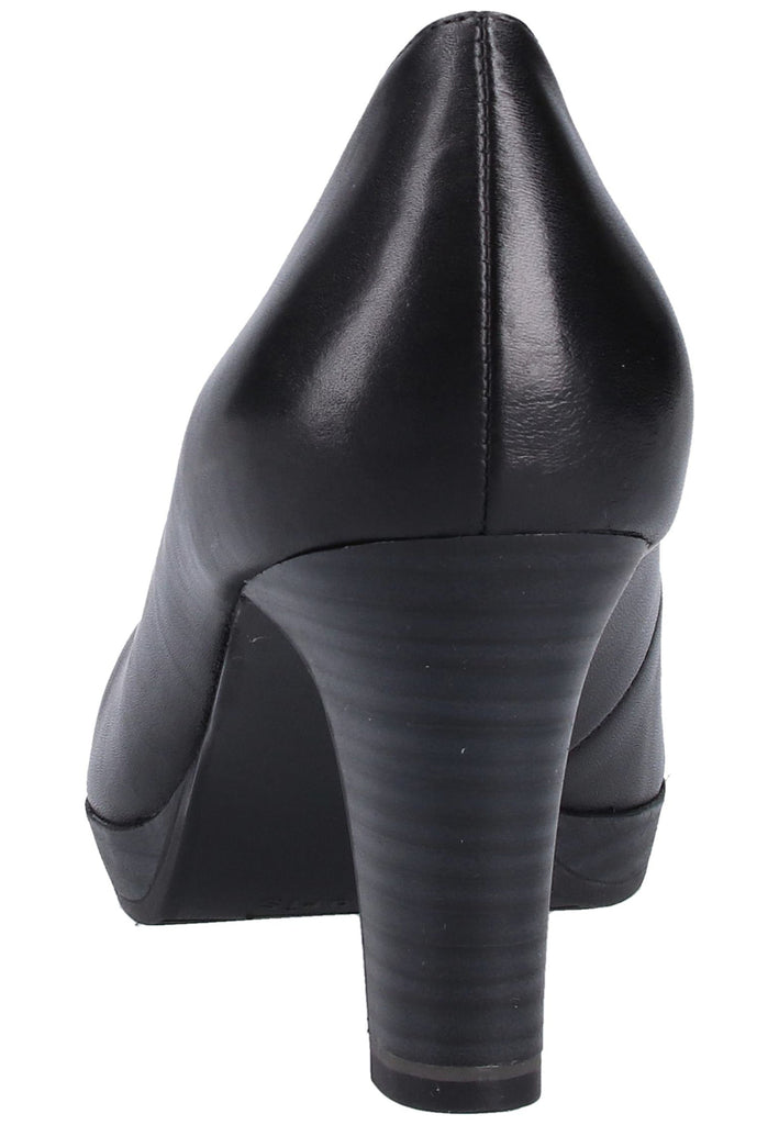 Tamaris Pumps Leder Schwarz - surf4shoes