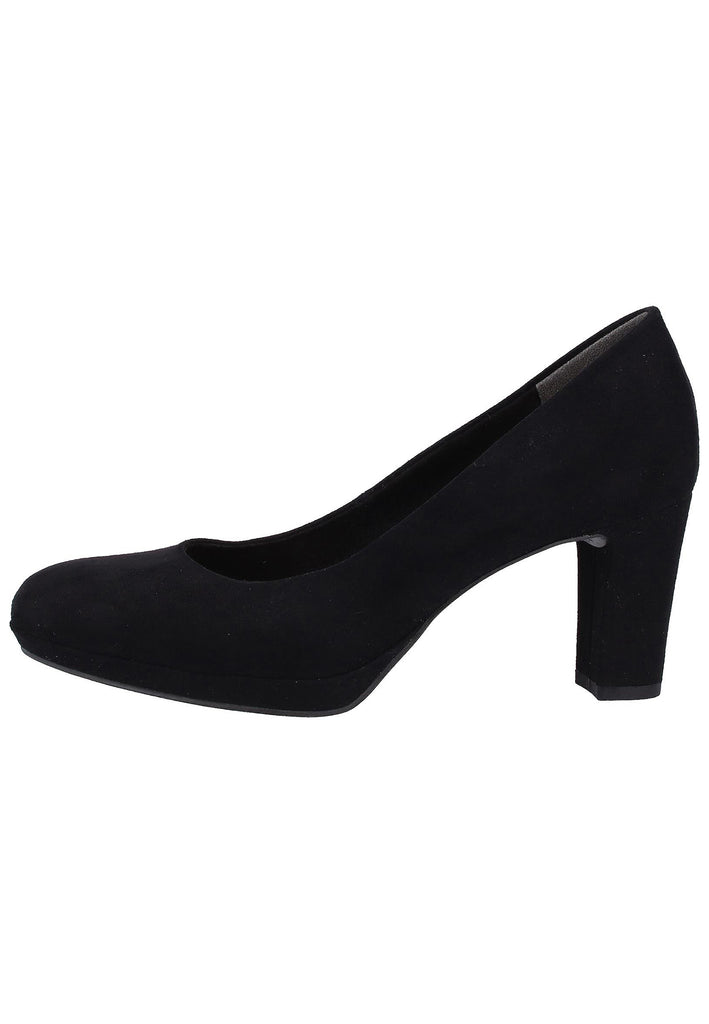 Tamaris Pumps Textil Schwarz - surf4shoes