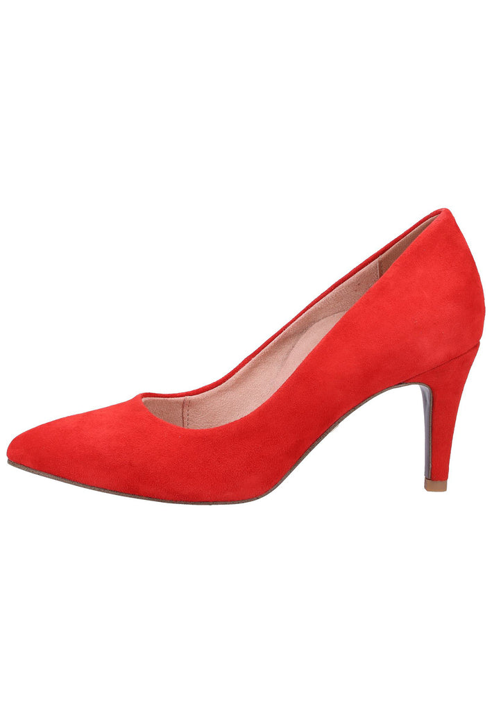 Tamaris Pumps Leder Rot - surf4shoes