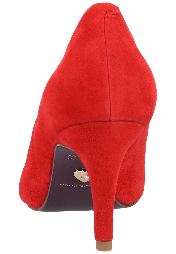 Tamaris Pumps Leder Rot - surf4shoes