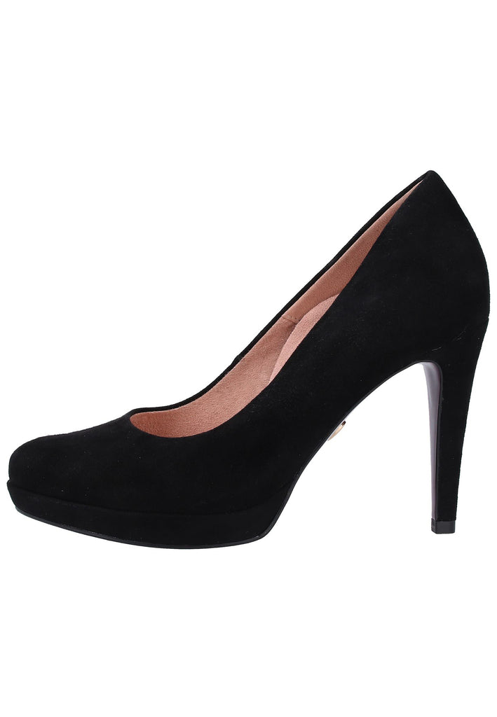Tamaris Pumps Leder Schwarz - surf4shoes