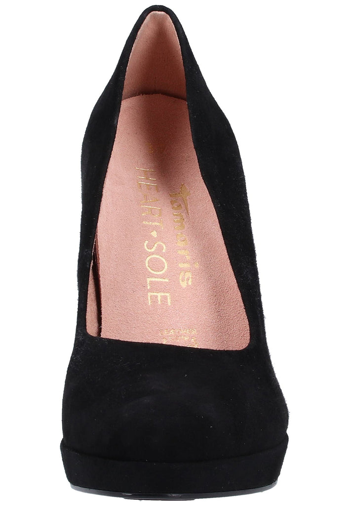 Tamaris Pumps Leder Schwarz - surf4shoes