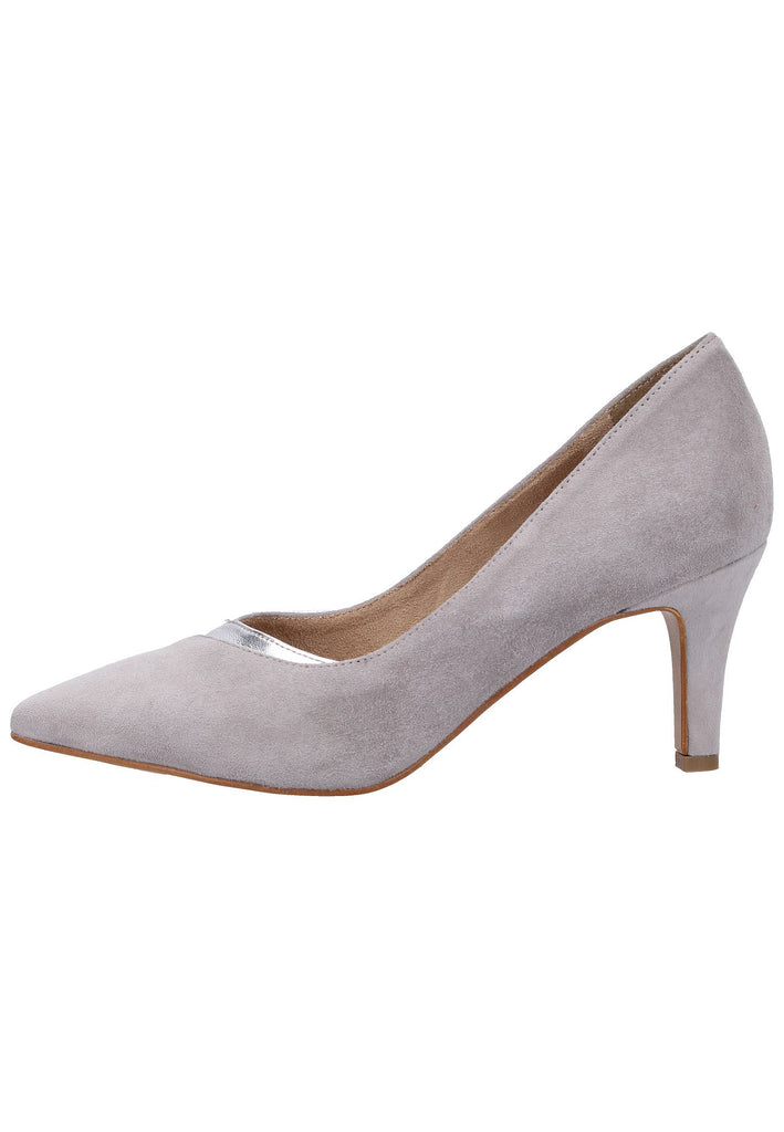 Tamaris Pumps Veloursleder Grau - surf4shoes