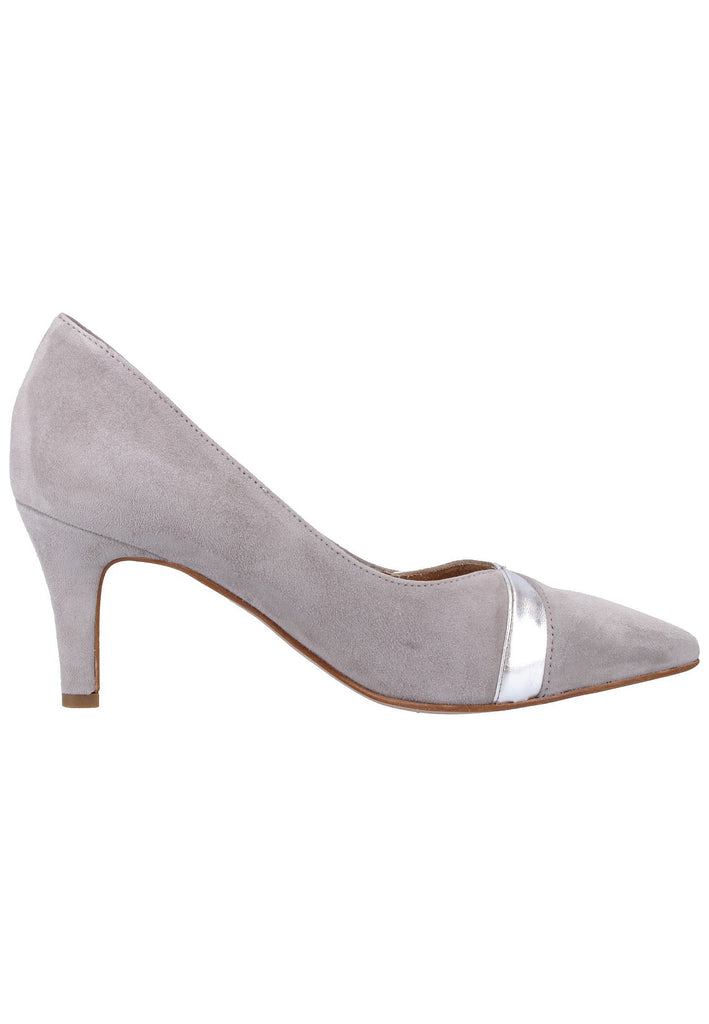 Tamaris Pumps Veloursleder Grau - surf4shoes