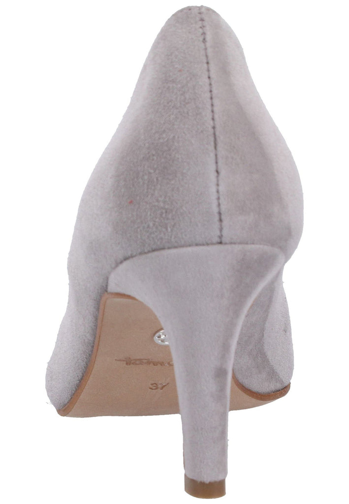 Tamaris Pumps Veloursleder Grau - surf4shoes