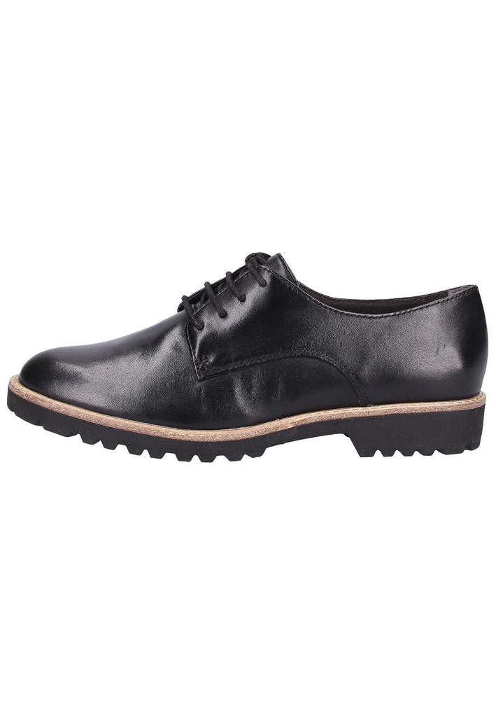 Tamaris Halbschuhe Leder Schwarz - surf4shoes