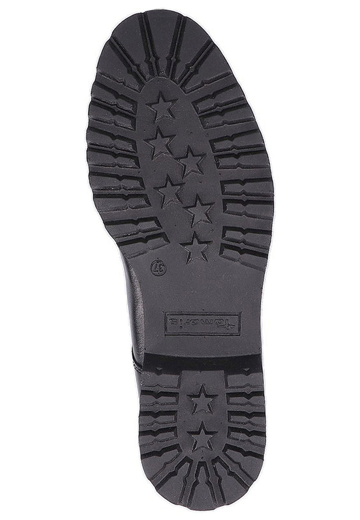 Tamaris Halbschuhe Leder Schwarz - surf4shoes