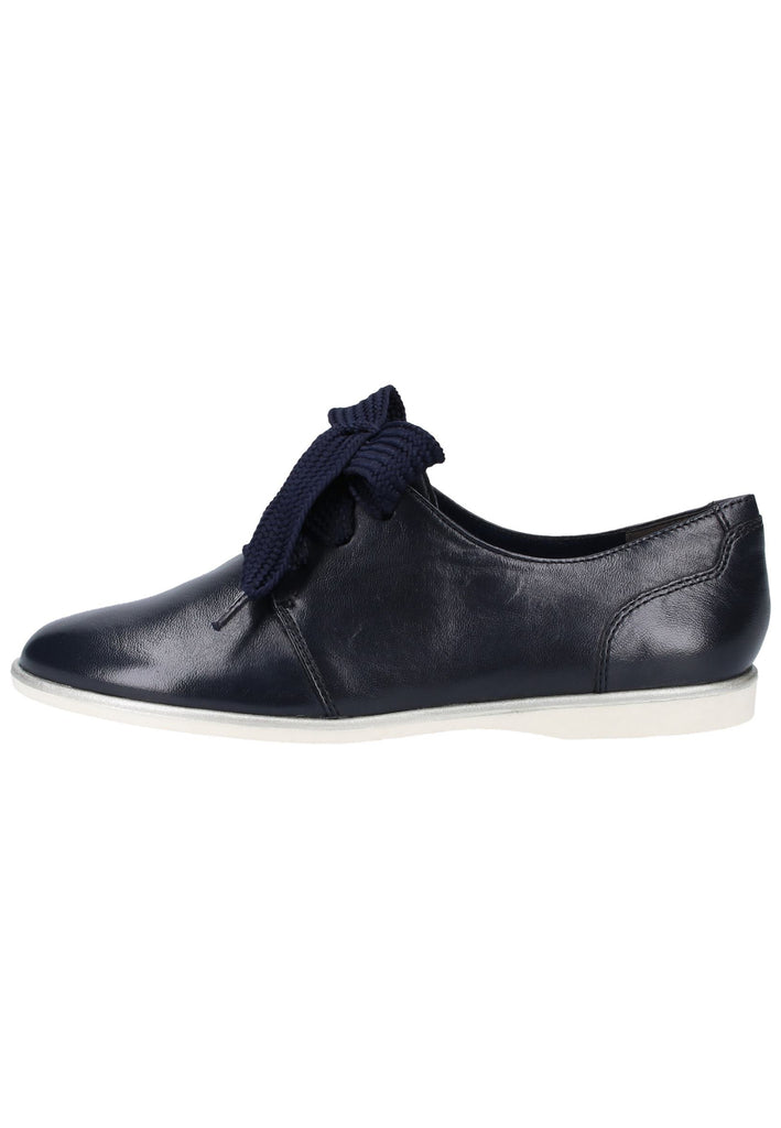 Tamaris Halbschuhe Leder Navy - surf4shoes