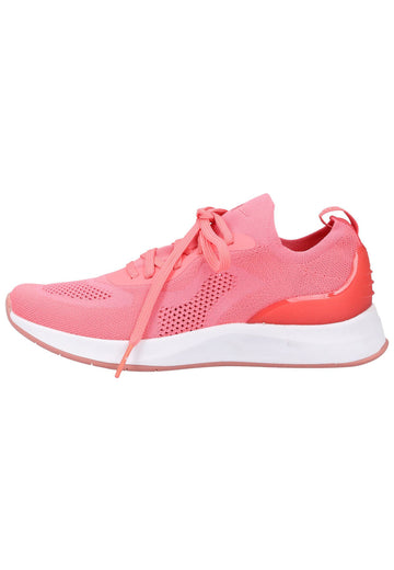 Tamaris Sneaker Lederimitat/Textil Rot - surf4shoes