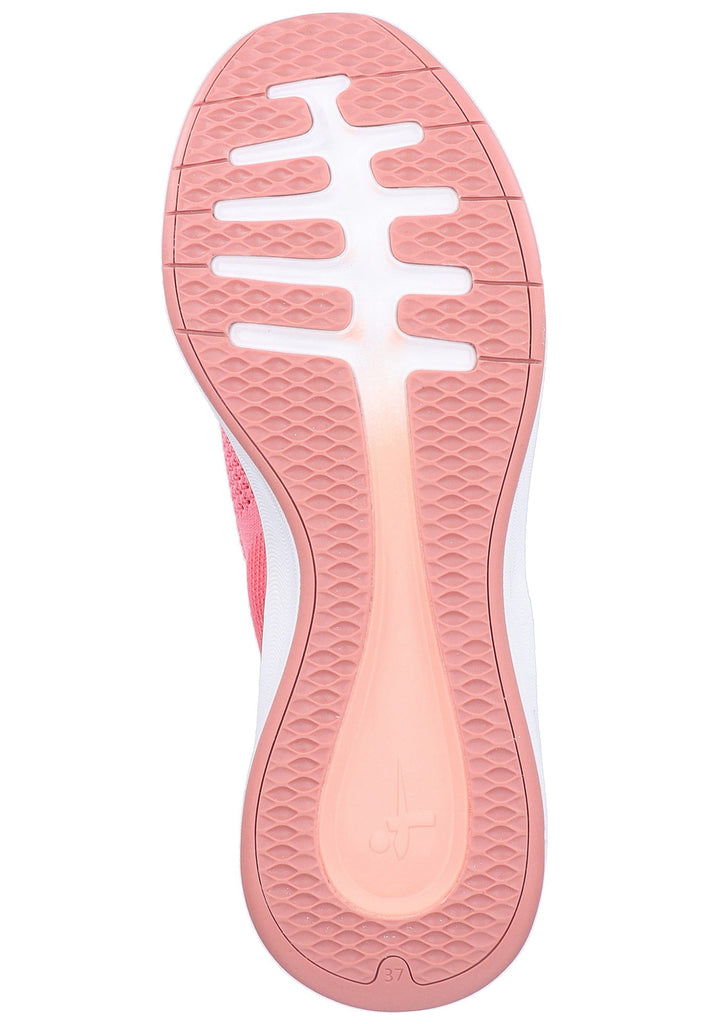 Tamaris Sneaker Lederimitat/Textil Rot - surf4shoes