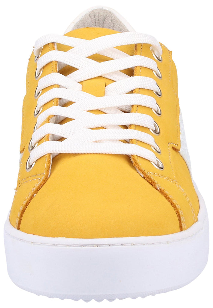 Tamaris Sneaker Leder/Textil Gelb - surf4shoes