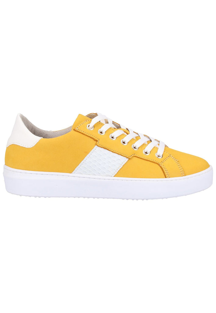 Tamaris Sneaker Leder/Textil Gelb - surf4shoes