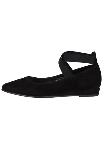 Tamaris Ballerinas Veloursleder Schwarz - surf4shoes