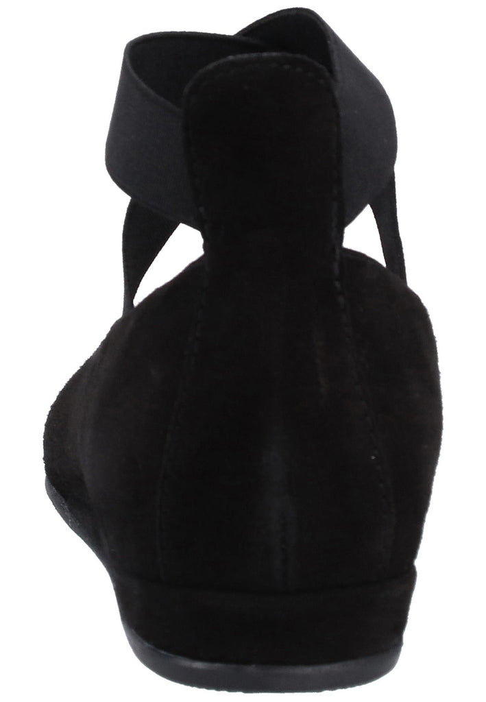 Tamaris Ballerinas Veloursleder Schwarz - surf4shoes