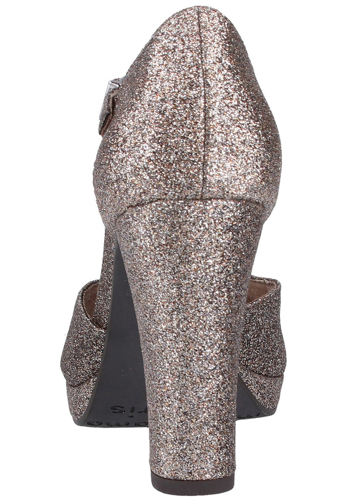 Tamaris Pumps Lederimitat Grau - surf4shoes