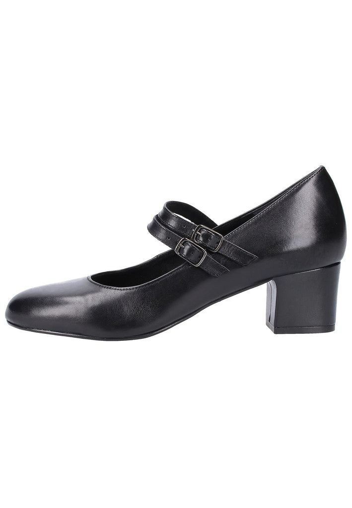 Tamaris Pumps Leder Schwarz - surf4shoes