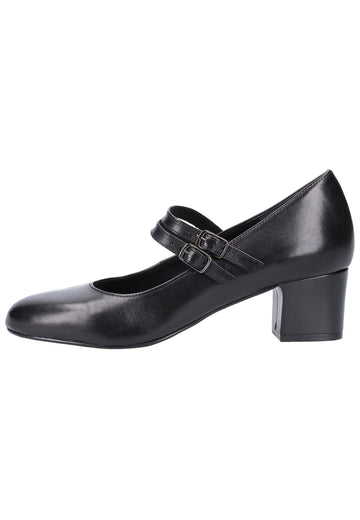 Tamaris Pumps Leder Schwarz - surf4shoes