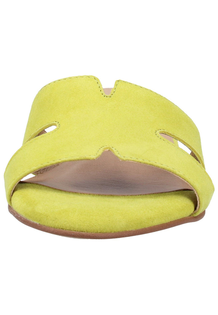 Tamaris Pantoletten Veloursleder Grün - surf4shoes