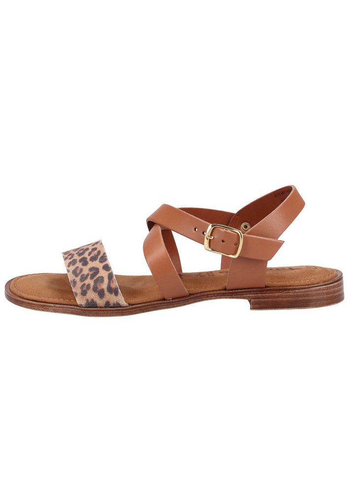 Tamaris Sandalen Leder Cognac - surf4shoes