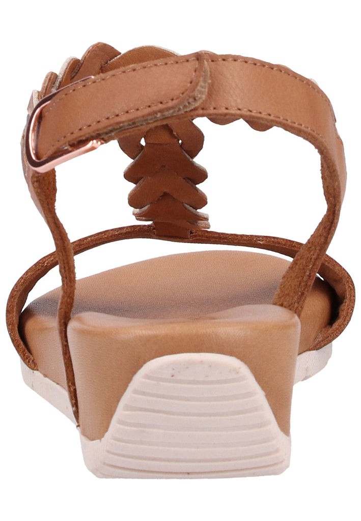 Tamaris Sandalen Leder Cognac - surf4shoes