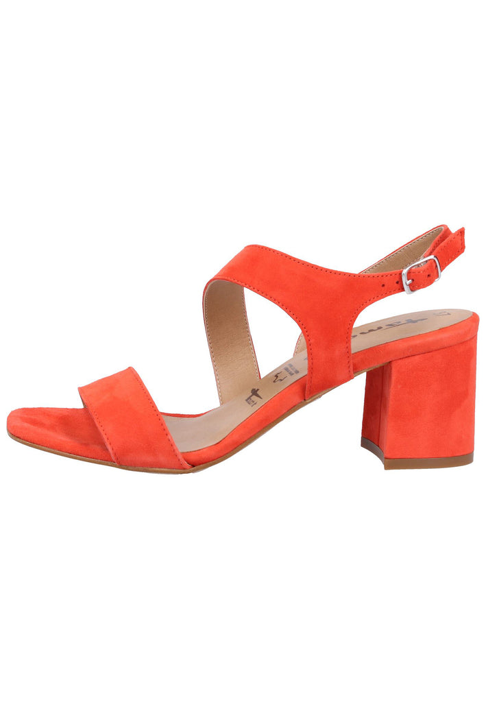 Tamaris Sandalen Leder Coral - surf4shoes