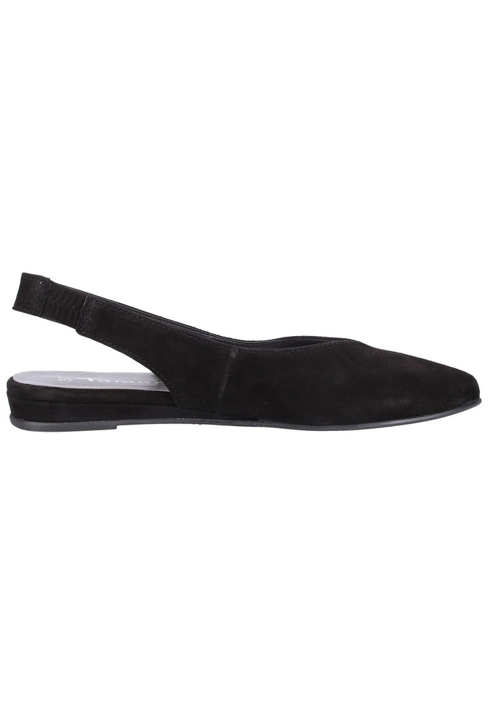 Tamaris Ballerinas Leder Schwarz - surf4shoes