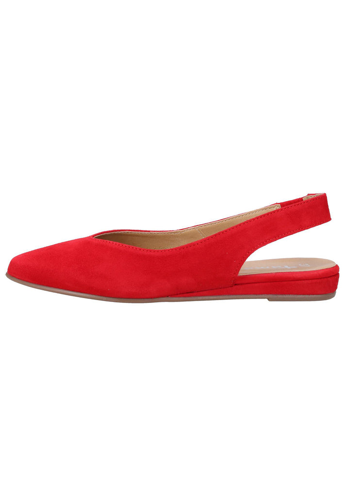 Tamaris Ballerinas Leder Rot - surf4shoes