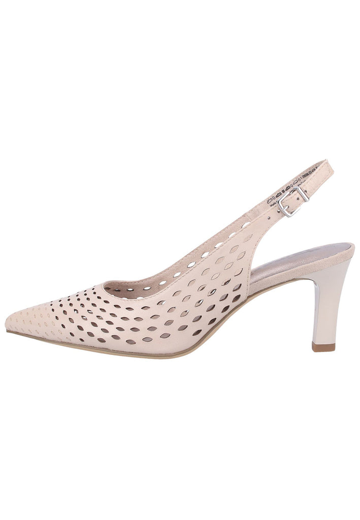 Tamaris Pumps Leder Ivory - surf4shoes