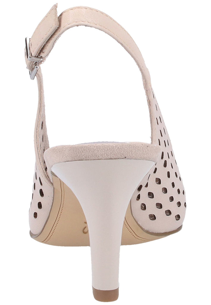 Tamaris Pumps Leder Ivory - surf4shoes