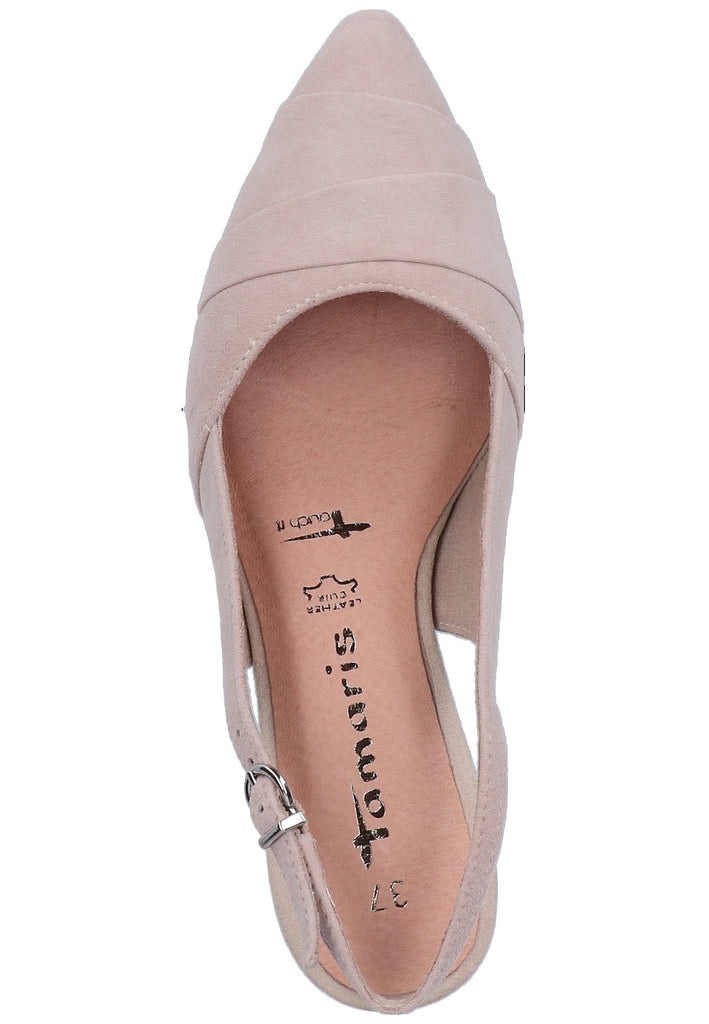 Tamaris Pumps Veloursleder Braun - surf4shoes