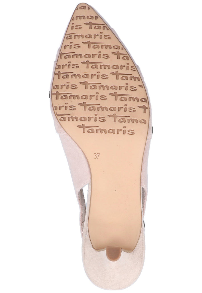 Tamaris Pumps Veloursleder Braun - surf4shoes
