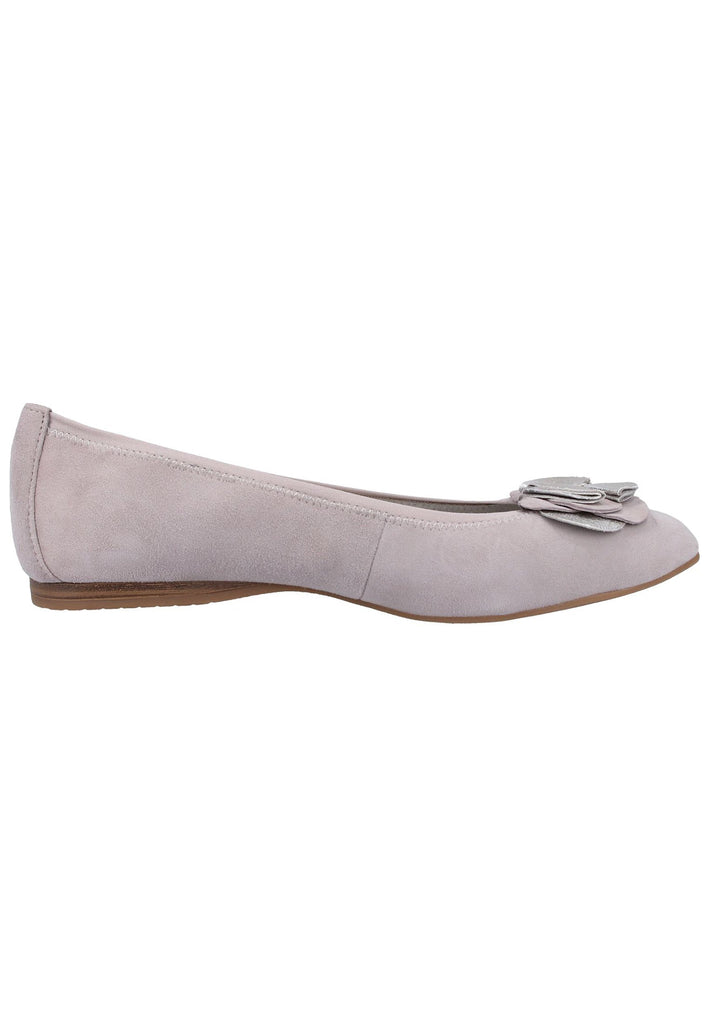 Tamaris Ballerinas Veloursleder Cloud - surf4shoes